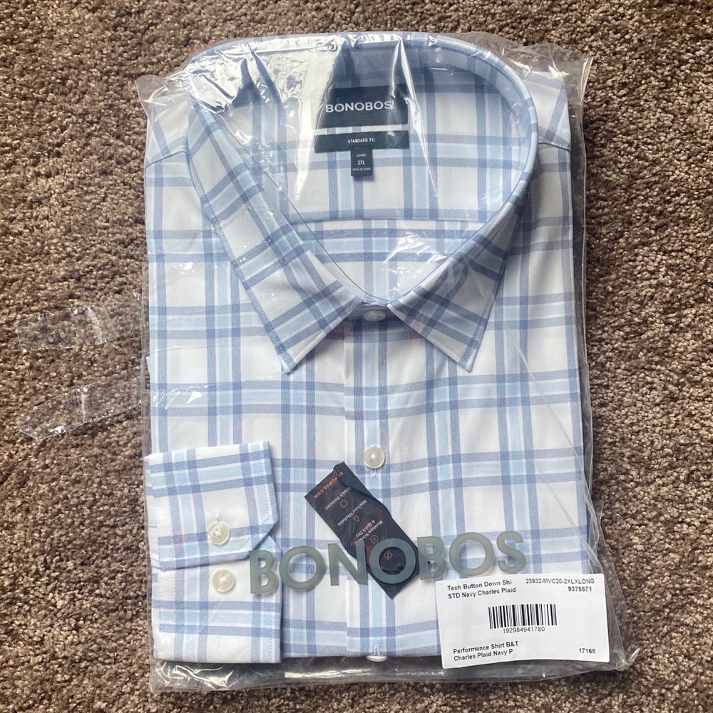 NWT Bonobos Men’s Button Down